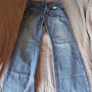 Men's Blue Bootcut Jeans